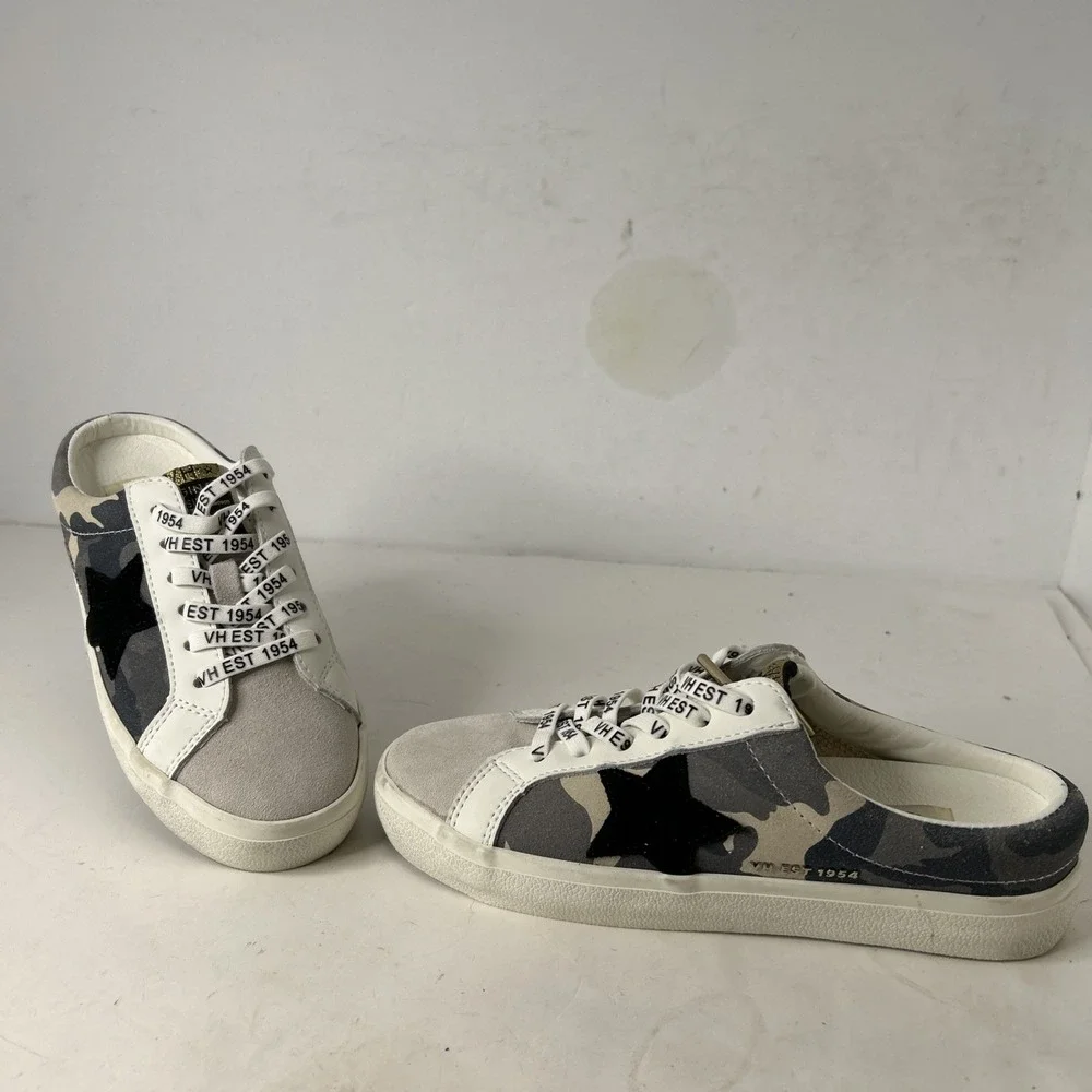Vintage Havana Queen Camo‎ Slip On Sneakers Sz 5.5
